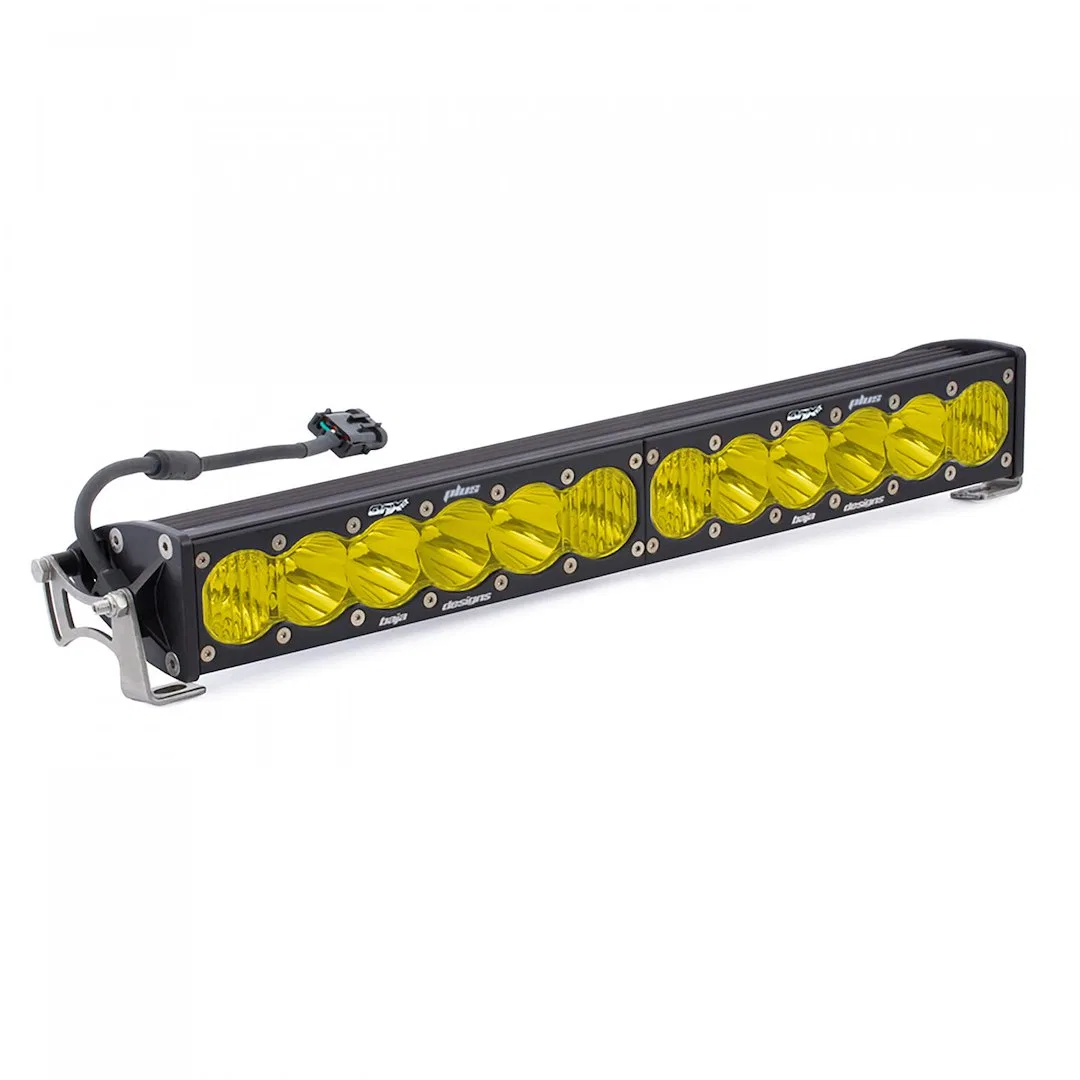 452013 – BAJA DESIGN Light Bar, LED 20 Inch Length 12 Clear CREE Bulb 216 Watt At 16.6 Amp High Mode/ 160 Watt At 12 ...